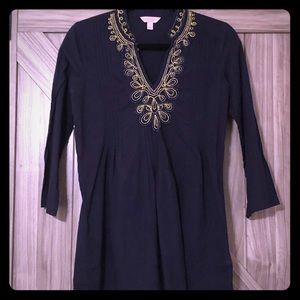 Lilly Pulitzer Navy Tunic